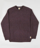 Carhartt Anglistic Sweater Burnt Umber