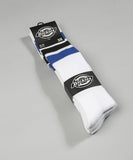Dickies Atlantic City Socks 3-Pack Blue