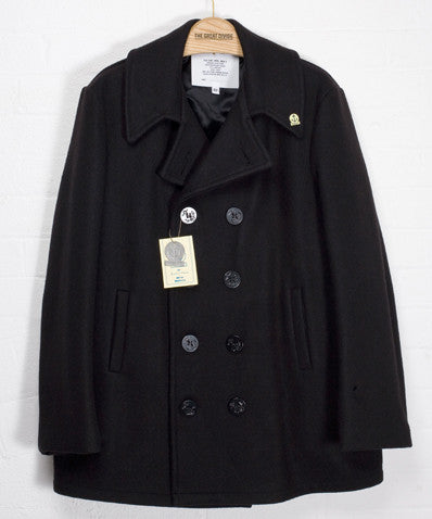 Fidelity Navy Pea Coat – TGD Responsive