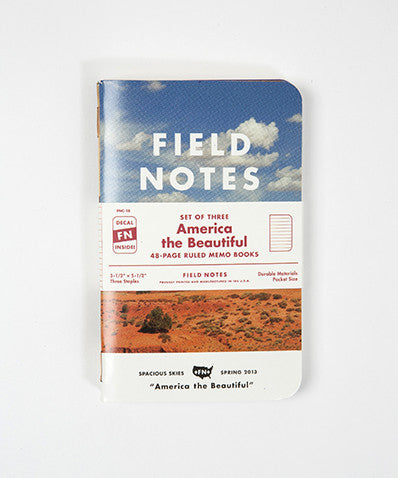 Field Notes Limited Edition #18 - America the Beautiful 3-Pack