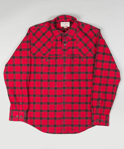 Filson Flannel Hunting Shirt Red