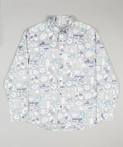 Garbstore Hawaii Map Pocket Shirt