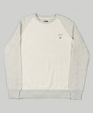 Orsman EMB Reverse Sweatshirt Grey/Ecru