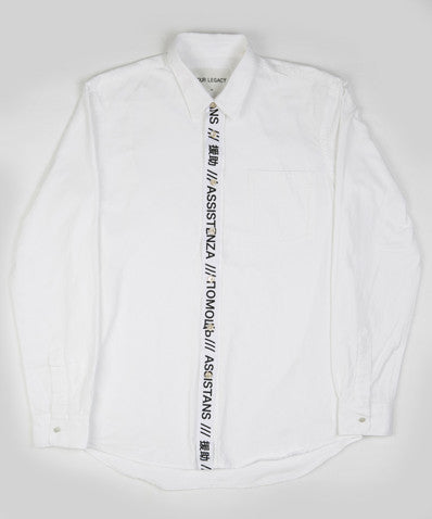 Our Legacy Classic Shirt Broken Twill White