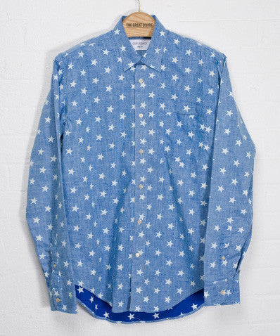 Success Blue Stars Shirt