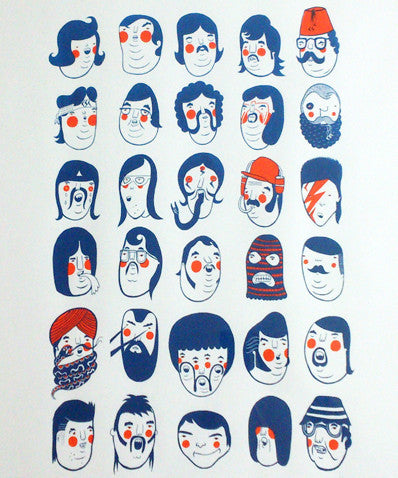 CSC Characters Limited Edition Screen Print by Phil Morgan