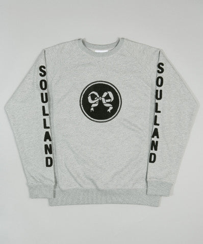 Soulland Ribbon Pro Sweatshirt Grey