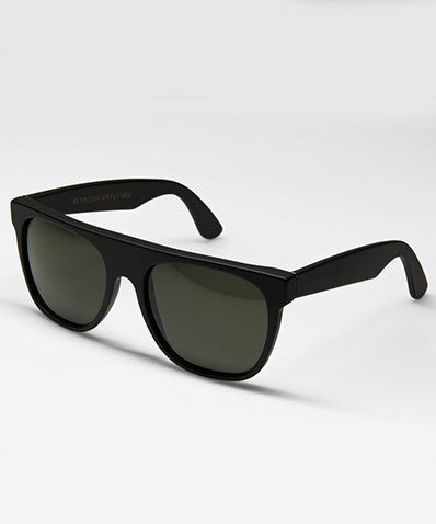 Super Flat Top Sunglasses Black Matte