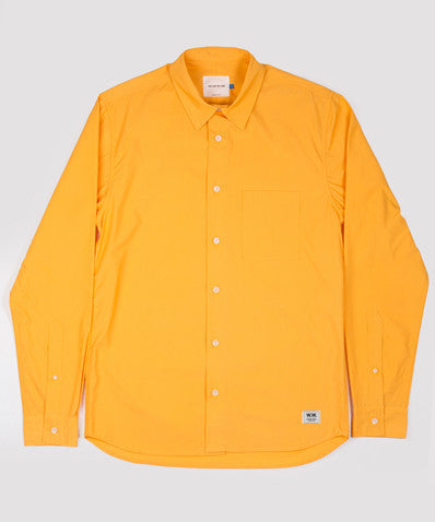 Wood Wood Eyser Shirt  Beeswax Yellow 