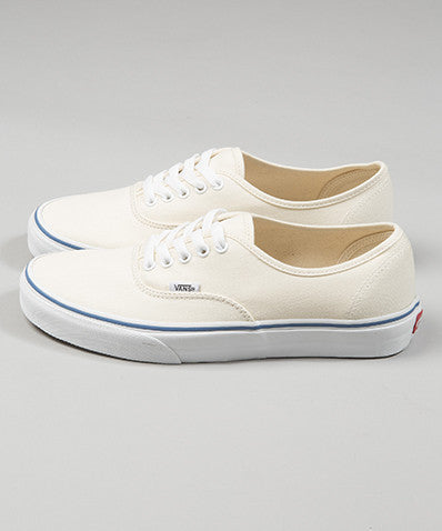 Vans authentic 2025 white shoes