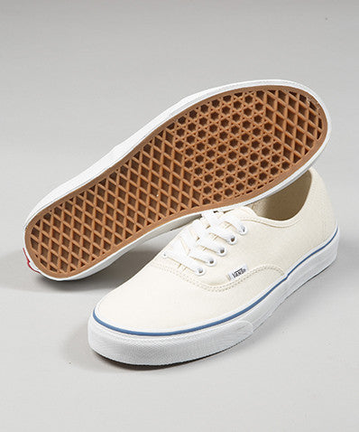 Vans authentic mens top white
