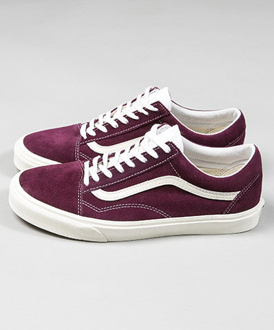 Vans old skool vintage grape wine outlet
