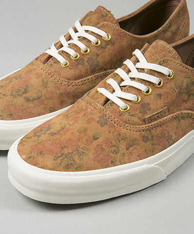 Tan top floral vans