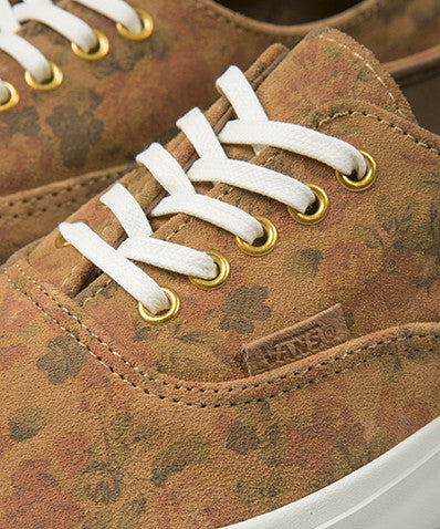 Tan floral vans on sale