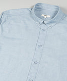 YMC Button Down Shirt Blue