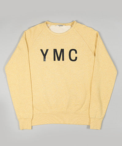 YMC Raglan Sweatshirt Yellow