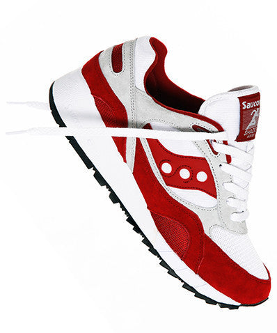 Saucony Shadow 6000 White Red TGD Responsive