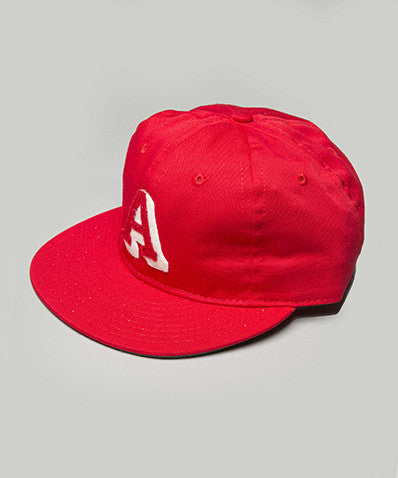 Ebbets Field Flannels Atlanta Crackers 1939 Strap Cap Cherry