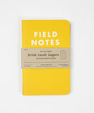 Field Notes Limited Edition #20 - Drink Local Edition - Lagers 3-Pack