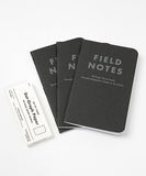 Field Notes Pitch Black 3-Pack