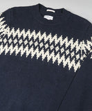 Gant Rugger Frosty Jaquard Knit Navy