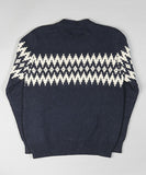 Gant Rugger Frosty Jaquard Knit Navy