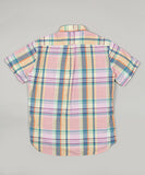 India Slub Madras Short Sleeve Shirt