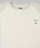 Orsman EMB Reverse Sweatshirt Grey/Ecru