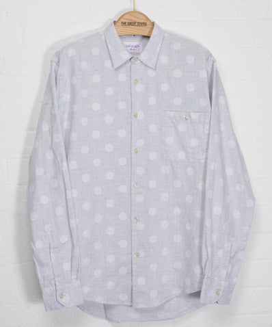 Jumbo Polka Dot Flannel Shirt