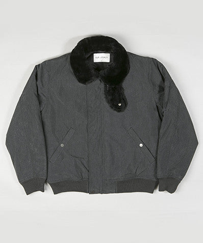 Our Legacy Men's Yolk Yolk Flight Jacket - Beige | Coggles