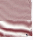 Penfield Vale Tee Vintage Vintage Burgundy / White Stripe