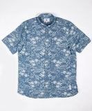 Penfield Palm Short Sleeve Shirt Blue