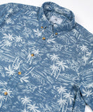 Penfield Palm Short Sleeve Shirt Blue