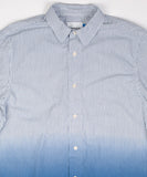 Wood Wood Gaudini Dip Dye Shirt  Canal Blue Dip Dye 