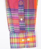 Gant Rugger Hyacinth Handloom Madras Shirt  Multi Colour 