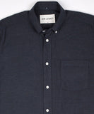 Our Legacy 1940s Button Down Shirt   Twisted Indigo Blue Oxford  