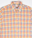 Gant Rugger Linen Crepe Check Shirt  Multi Colour 