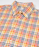 Gant Rugger Linen Crepe Check Shirt  Multi Colour 