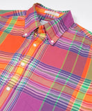 Gant Rugger Hyacinth Handloom Madras Shirt  Multi Colour 