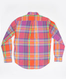 Gant Rugger Hyacinth Handloom Madras Shirt  Multi Colour 