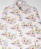 Hentsch Man Sunset Sunday Shirt White / Sunset