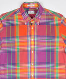 Gant Rugger Hyacinth Handloom Madras Shirt  Multi Colour 