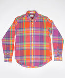 Gant Rugger Hyacinth Handloom Madras Shirt  Multi Colour 