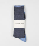 Universal Works Simple Socks Navy