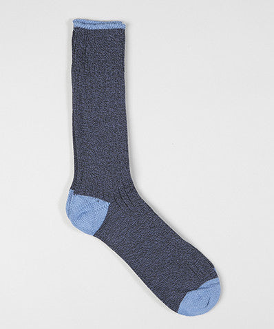 Universal Works Simple Socks Navy