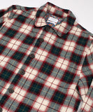 Vanishing Elephant Doherty Overshirt Red / Green
