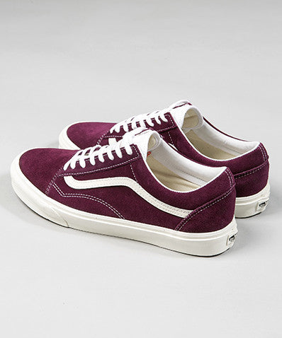 Vans old skool vintage grape wine Clearance