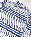 Wood Wood Ritchie Shirt  Blue Stripe 
