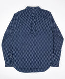 Wood Wood Paradiski Denim Dot Shirt  Blue Denim Dot 
